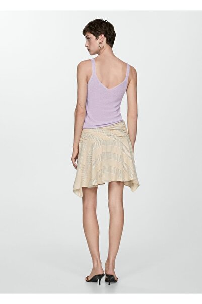 MANGO Woman Lureks πλεκτά μπλούζα