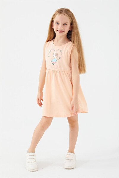 Disney Lisanslı Disney Frozen Çocuk Elbise