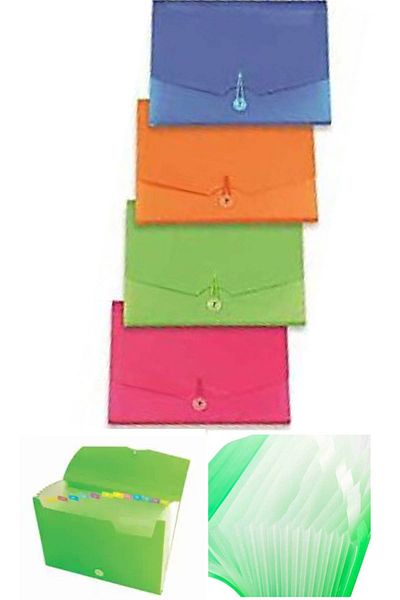 TAN EXPRESS 13-Piece Bellows File Set - 1 Piece