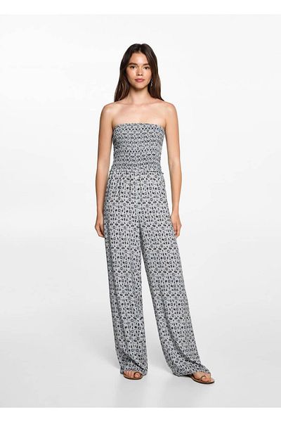 Mango Teen Ecru Dress for Kids