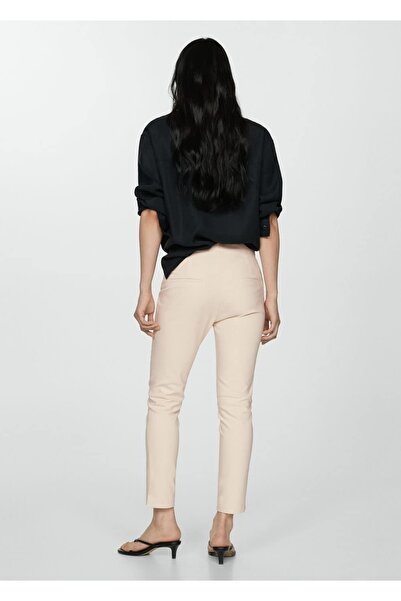 MANGO Woman Cropped skinny pantolon