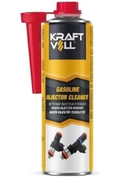 Kraftvoll ENJEKTÖR TEMİZLEYİCİ YAKIT KATKISI BENZİNLİ ARAÇLAR 300ML. KRAFTVOLL