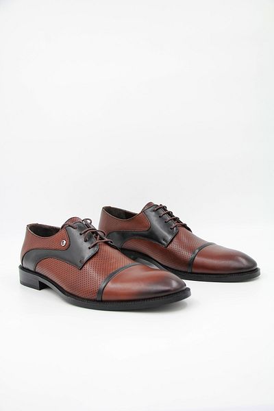 Pierre Cardin 70100 Мъжки класически кафяви обувки