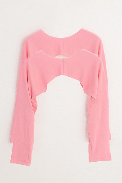 PİNKMARK Pinkmark Women's Inner Weared Tesetures Pink 2-Pack Bolero Bluz Sleeves Mcpmbl25611