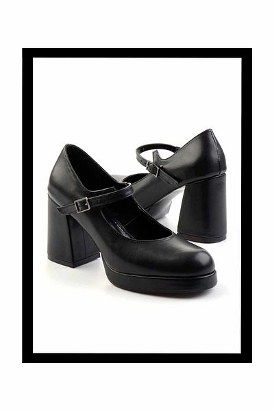 Bambi Pantofi clasici cu toc pentru femei negre K 01188050509