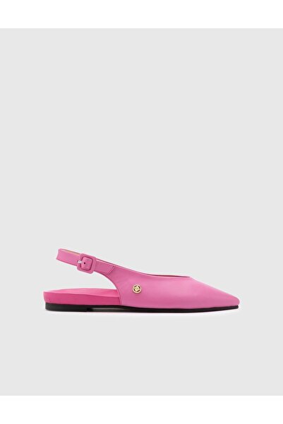 İLVİ Tiarni Hakiki Deri Kadın Pembe Sandalet