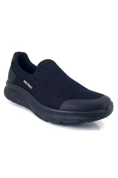 KİNG PAOLO King Paolo 1114 Pantofi anatomici casual pentru bărbați-negri