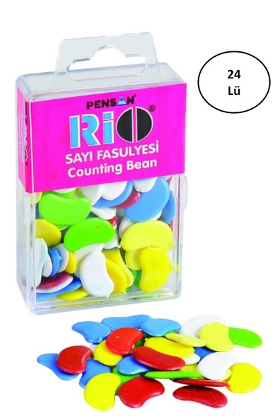 Ovebu Rio Number Beans 24 Pieces