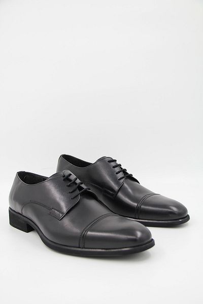 BURÇ AYAKKABI Burç 00624 Men's Classic Shoes - Black