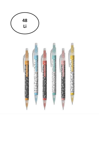 Gıpta Versatil Pen 0.7 Mm Color-X (48 Pieces Stand) 6 Patterns