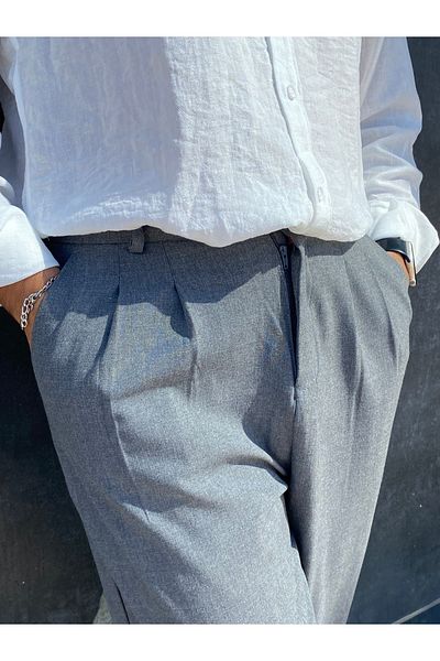 bonnline Diaper Foot Fabric Baggy Pants with Elastic Waist