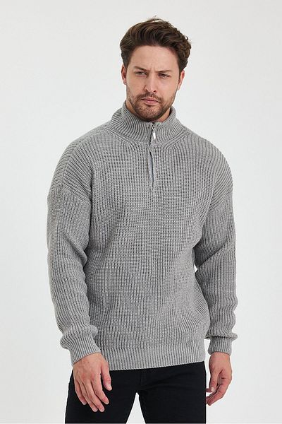 DOAYS Men's Oversize Half Zipper Knitwear Knitted Sweater Doays - 027