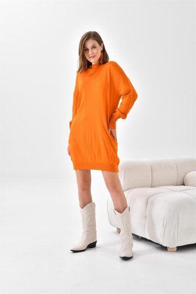 FTZ WOMEN Kadın Basic Tunik Orange 20167