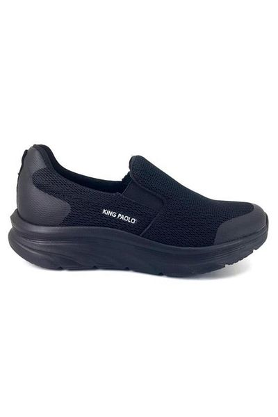 KİNG PAOLO King Paolo 1114 Pantofi anatomici casual pentru bărbați-negri