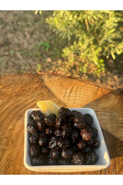 Pekdağ Gemlik Kuru Sele Tuzsuz Siyah Zeytin 1.100 gram
