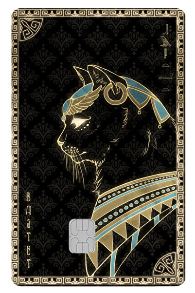 BK Design Kart Kaplama Sticker Banka Kredi Kartı Kaplama Stickeri KK393