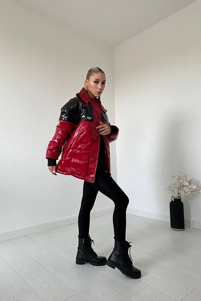 ELİSA Bright Red Elisa Puffer Jacket