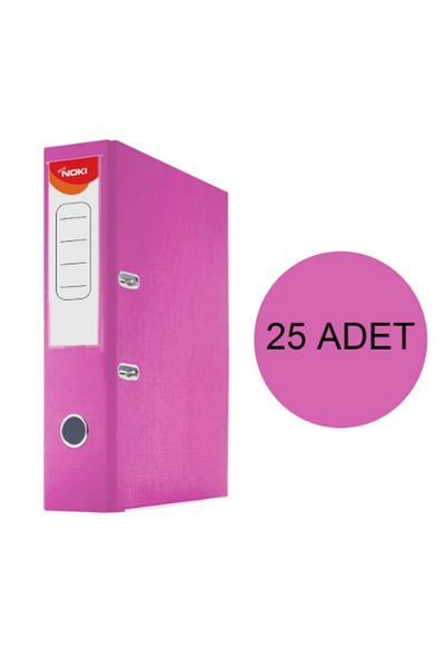 Noki Office Folder Plastic Large Pink 25 Pieces