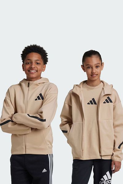 adidas بدلة رياضية للأطفال بغطاء للرأس - J Z.N.E.Fz Jf2495