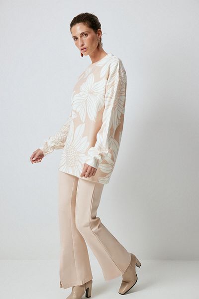 Touché Privé Pulover cu model floral