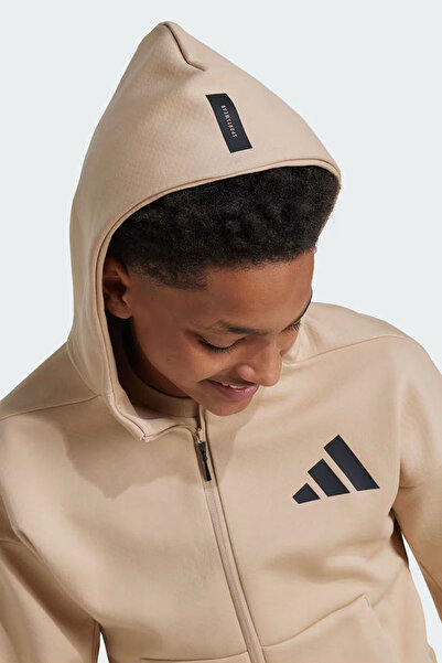 adidas بدلة رياضية للأطفال بغطاء للرأس - J Z.N.E.Fz Jf2495