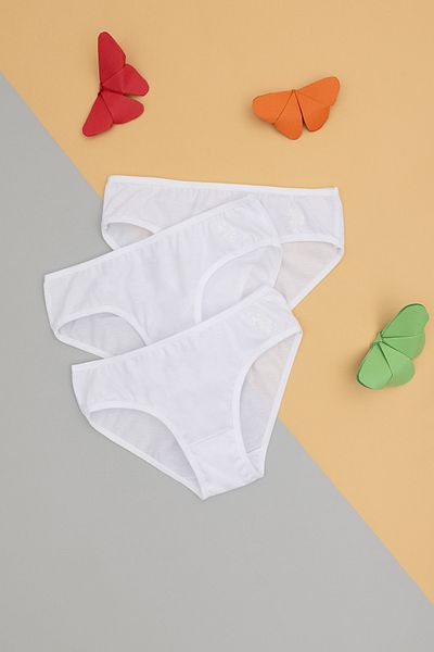 U.S. Polo Assn. Girl's 3-Piece Panties 50288837 -Vr013