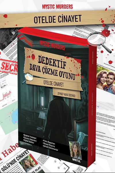 lykia kupa Murder Detective Game in Hotel-Relief Game-Killer Finding Game