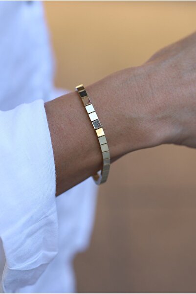 Yenigün Kuyumculuk 14 Ayar Altın Press Bileklik