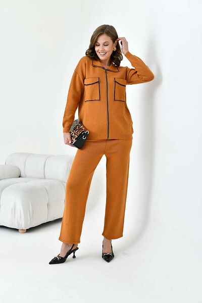 FTZ WOMEN Women's Striped Double Suit Onion 20664
