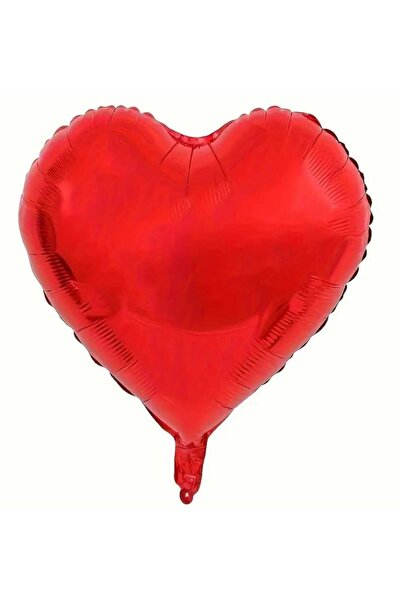 PARTİ AŞKI Kırmızı Folyo Kalp Balon 18 Inç & Doğum Günü-evlilik Teklifi-sevgi...