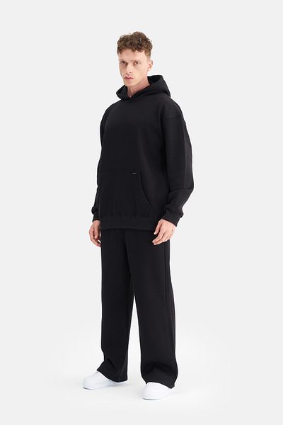Mesfeno Men's Elastic Waist Jogger, Basic Baggy Pants