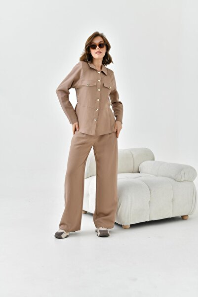 FTZ WOMEN طقم بنطلون نسائي جملي 30727