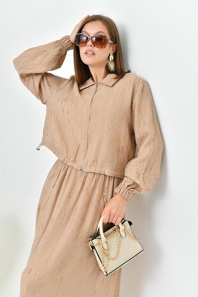 FTZ WOMEN Set de lenjerie Craş pentru damă Bej 30816