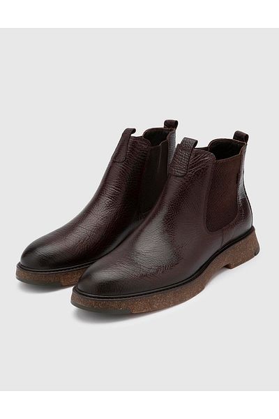 İLVİ Emery Genuine Leather Men's Brown Boots