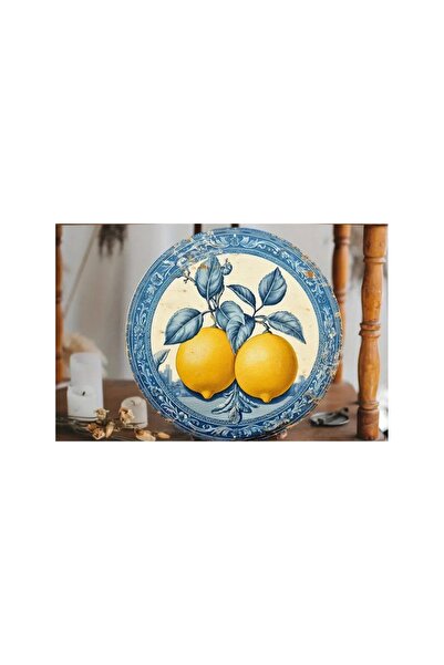 Bohem Vintage Limon Metal Duvar Dekoru