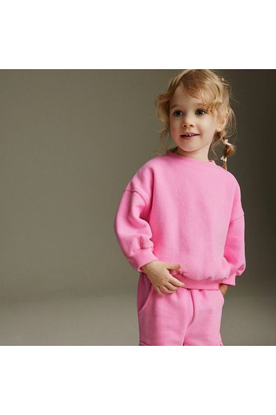 Risil-Nu Company New Season 3 Thread Raised Oversize Powder Baby - Hanorac pentru copii