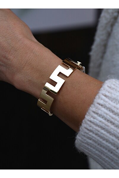 Yenigün Kuyumculuk 14 Ayar Altın Greek Kelepçe