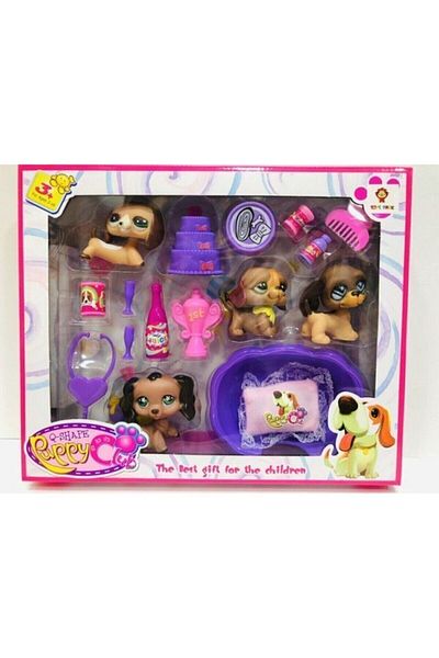 TRUST STORE 17 Piece Joyful Minis Set - Toy Minis Family