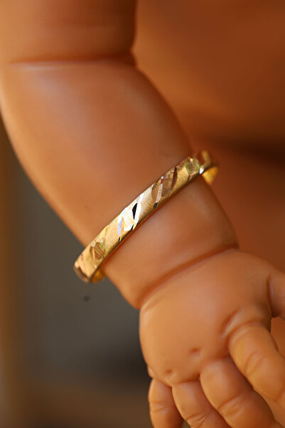 Yenigün Kuyumculuk 14 Ayar Altın Model 2 Bebek Bilezik