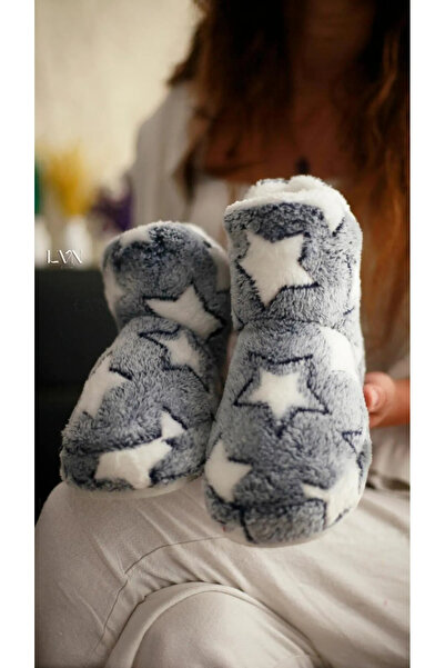 Behtah Kundura Starry Γυναικείες Παντόφλες Home Boots Home Παπούτσια Χοντρή ελαφριά σόλα