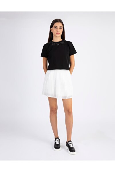 İLVİ Black Torides Women's T-Shirt