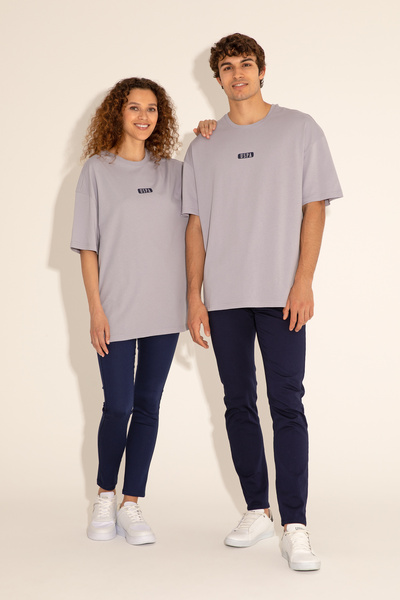 U.S. Polo Assn. Ανδρικό μπλουζάκι Oversize Fit Crew Neck Grey 50289280-VR024