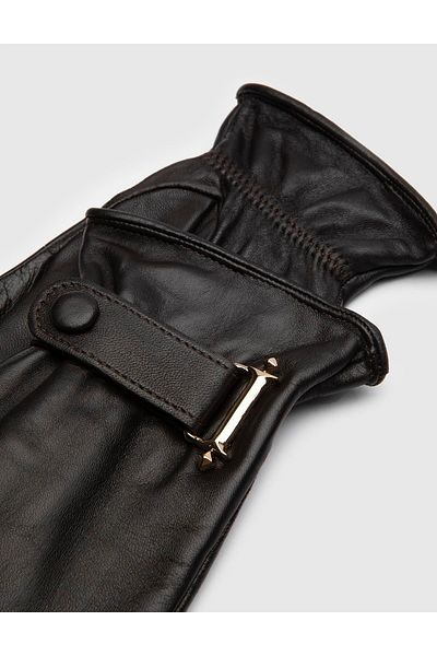 İLVİ Hancock Women's Gloves Brown Genuine Leather