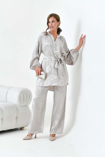 FTZ WOMEN Set de damă Jacquard Stone - 30877