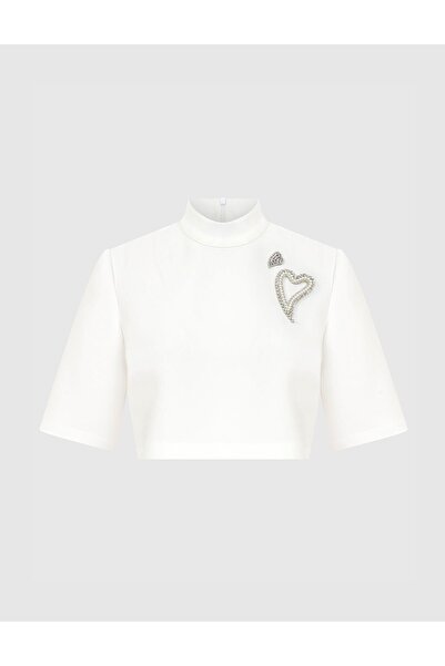 İLVİ Jodi Kadın Bluz Ekru