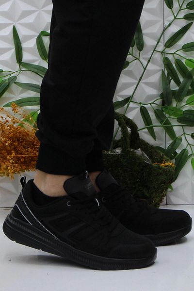Kinetix Ανδρικά αθλητικά παπούτσια Calton Pu Black Grey Άνετα Γνήσιο Προϊόν Ελαφρύ