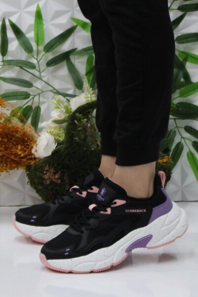 lumberjack Γυναικεία παπούτσια Fanto Black Powder Comfortable Original Product Sneaker