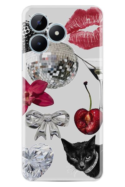 Arvencase Realme Note 50 Case Hd Printed High Protection Happy Series Xt-Note...