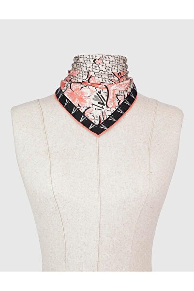 İLVİ Willamar Women's Bandana Coral Silk Twill