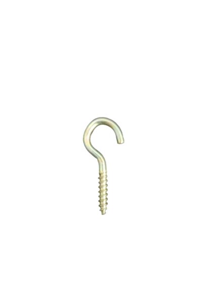 Genel Markalar Kanca Ahşap Vidalı Piton Çengel 10 Adet